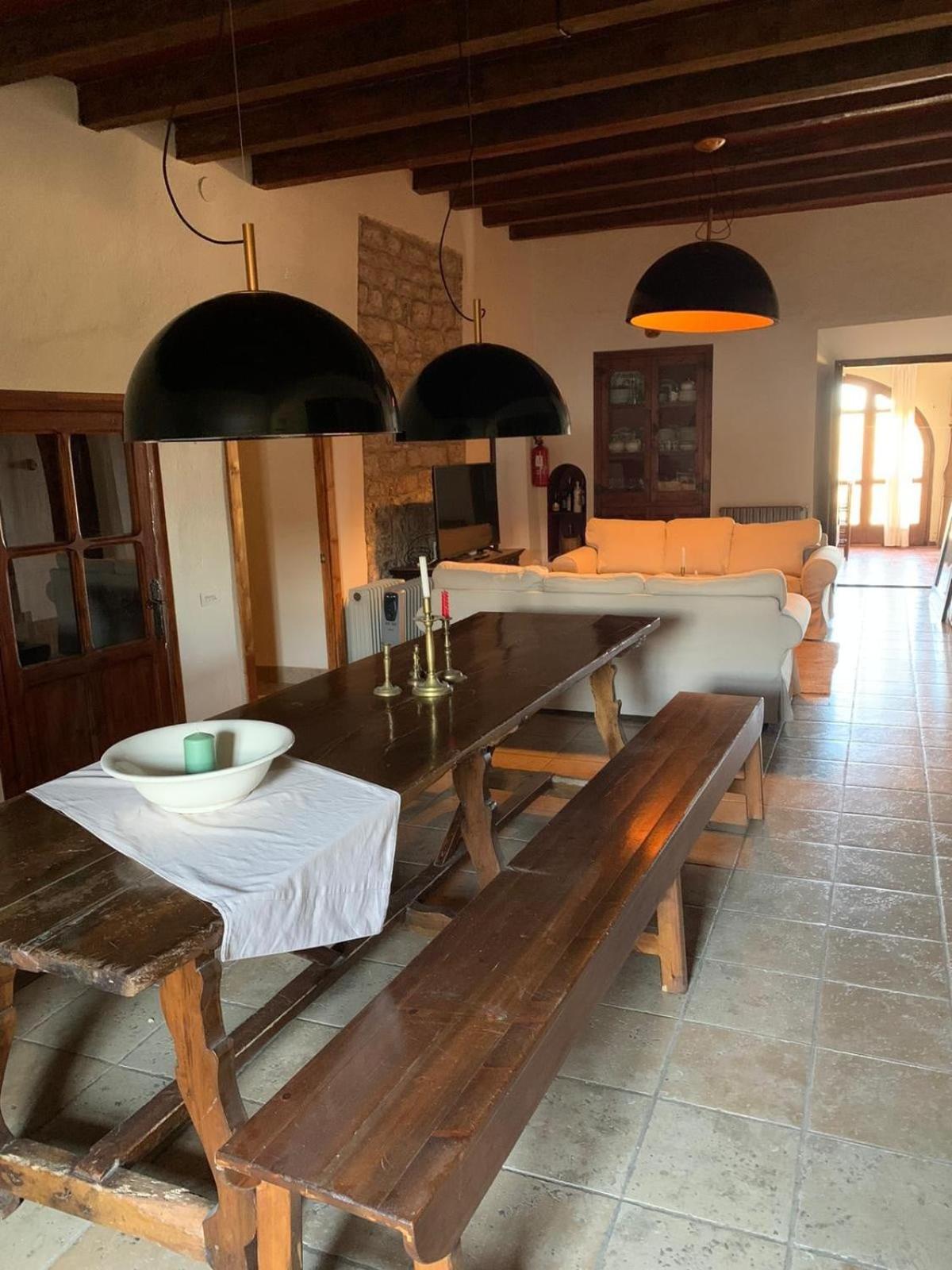 Masia Cal Millas - Turisme Rural Castellfullit de Riubregos Bagian luar foto
